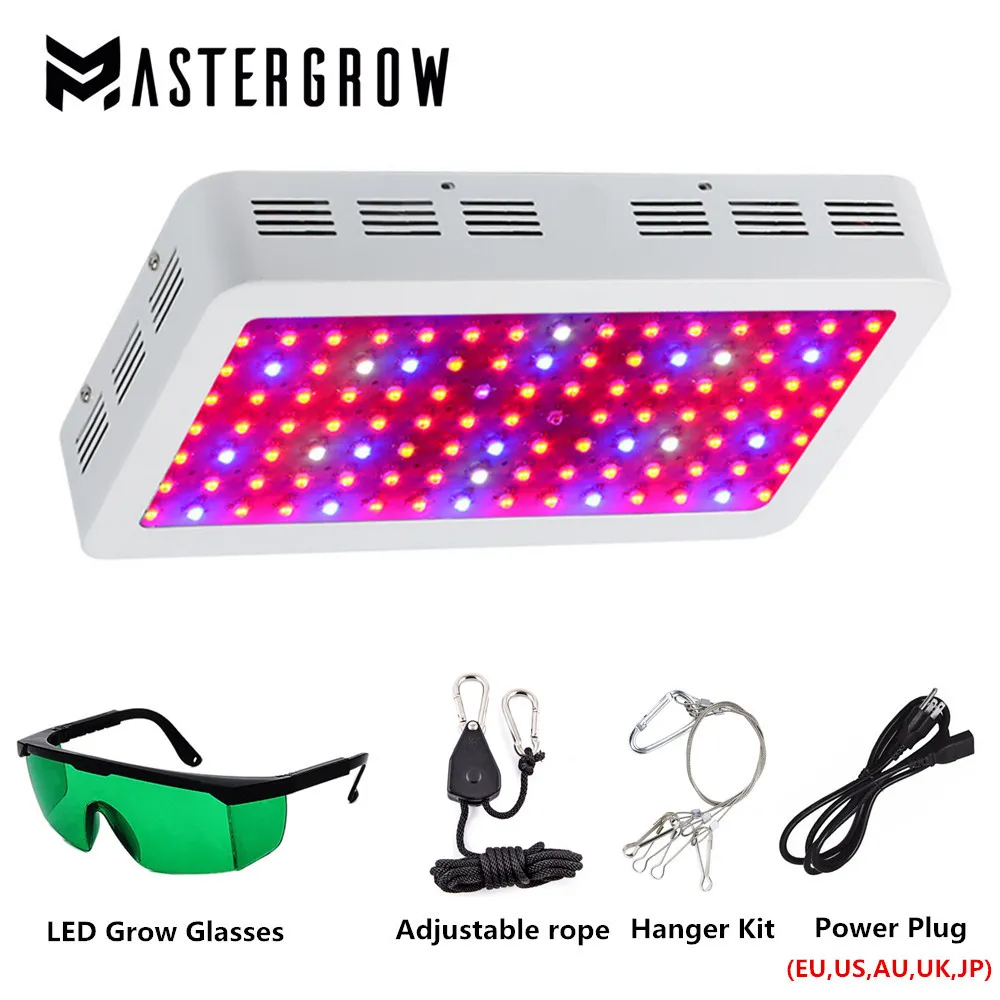 Double Chip Full Spectrum LED Grow Light 300W to 2000W Red Blue UV IR ...