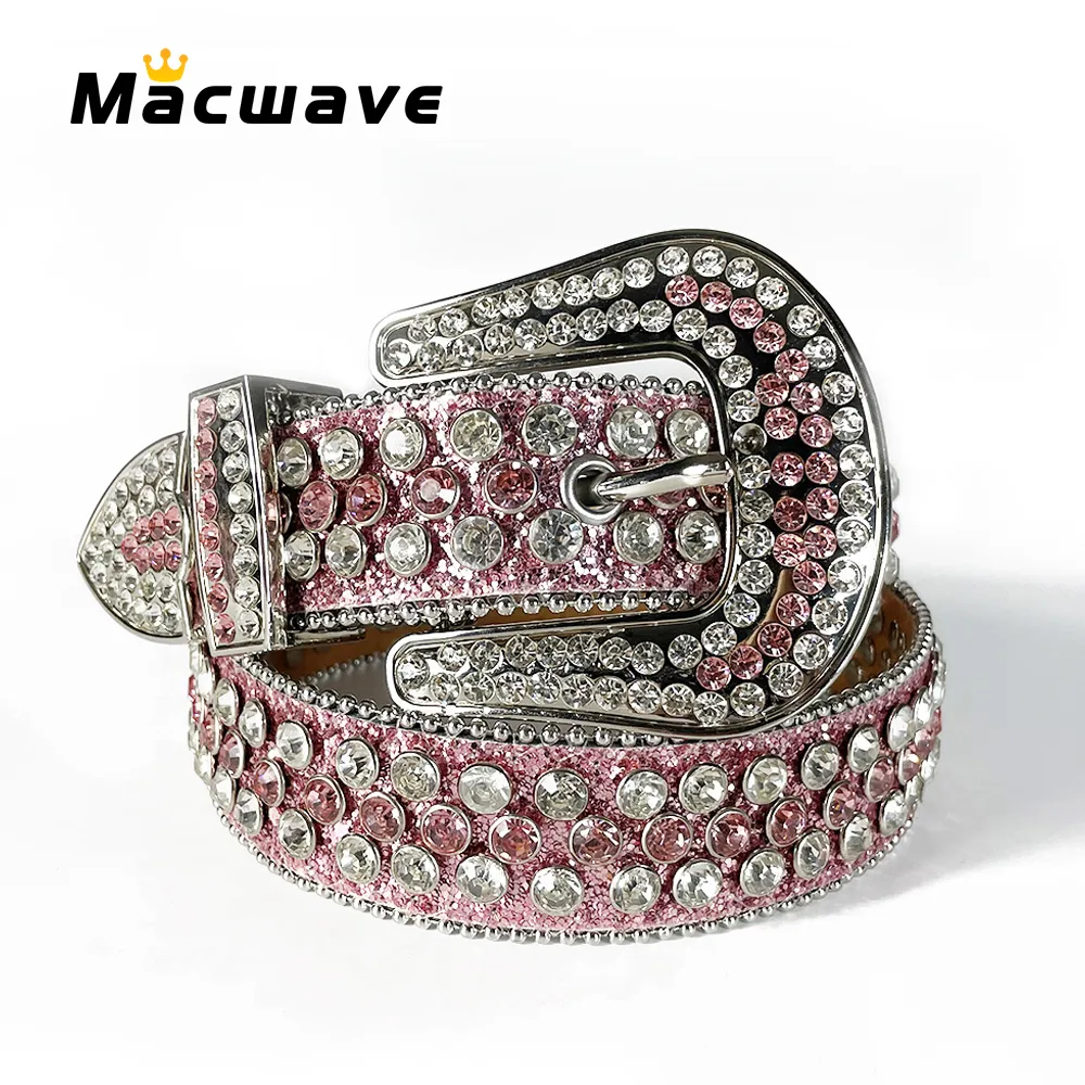 美品 【希少パターン】 HTC studs rhinestone belt 36 美品 【希少パターン】 HTC studs rhinestone belt 36