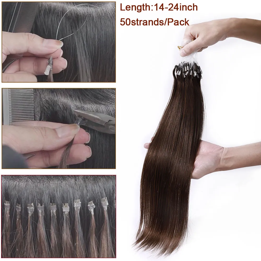 Rich Choices 1g Micro Loop Hair Extensions Human From Ddmyday