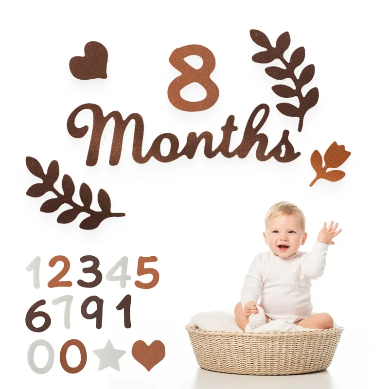 Baby Milestone Cards Monthly Milestone Cards For Newborn Baby