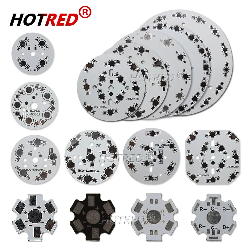 LED PCB Boards Round Aluminum Base Plates... From Ddmyaug, $10.64 ...