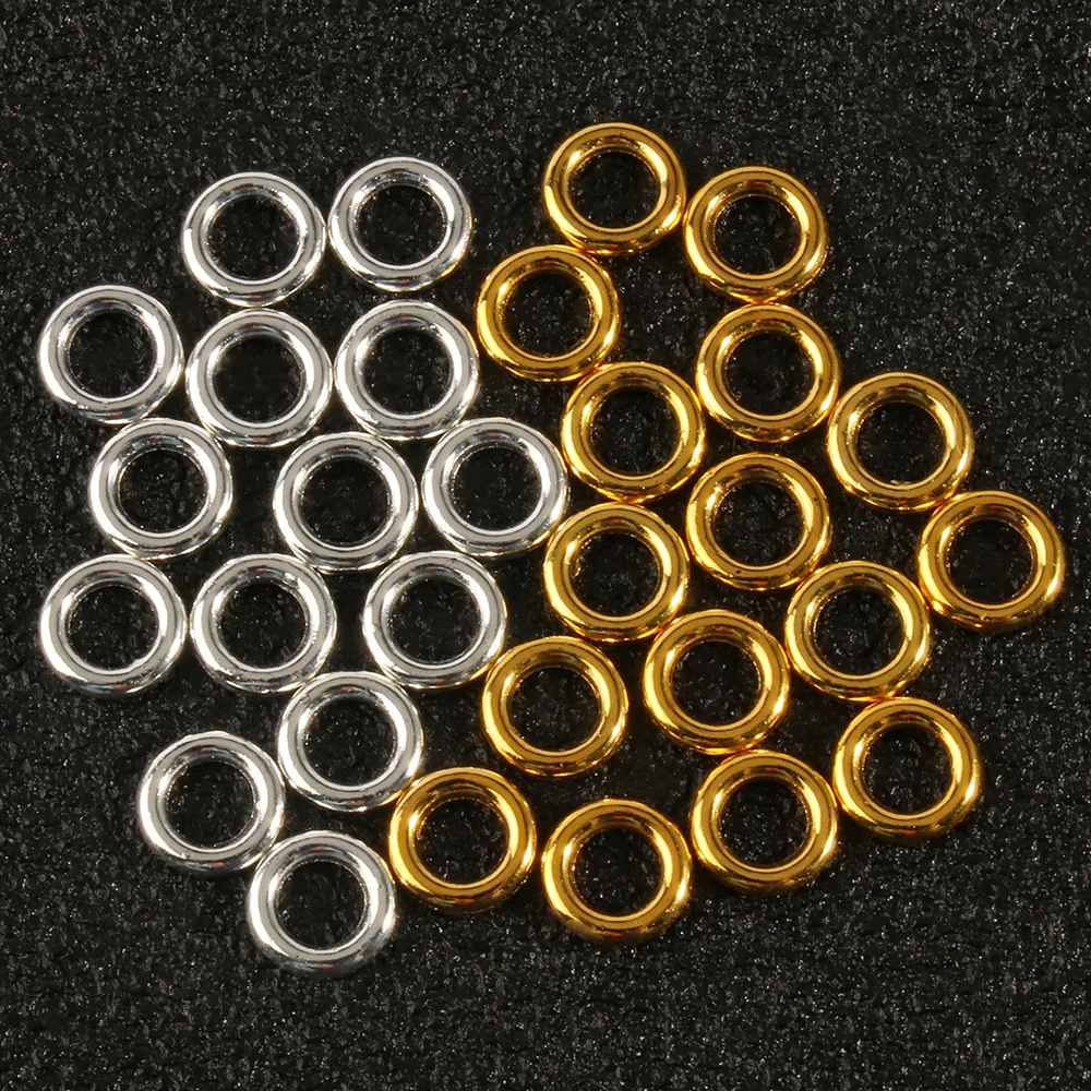 200Pcs Ball Beads Chain, Bulk Dog Tag Metal Chain, 4.72 Inch Ball Chain Necklace Keychains With Connectors For Hanging Ornament Decoration Accessories Jewelry Making DIY Crafts (Mixed Color