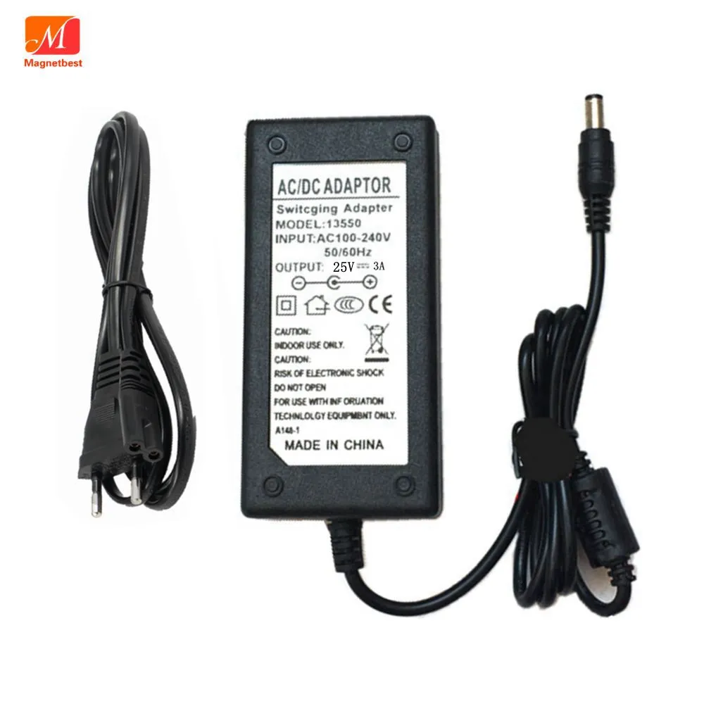 25V 3A 75W AC DC Adapter Switching Power Supply Charger from Dhgate ...