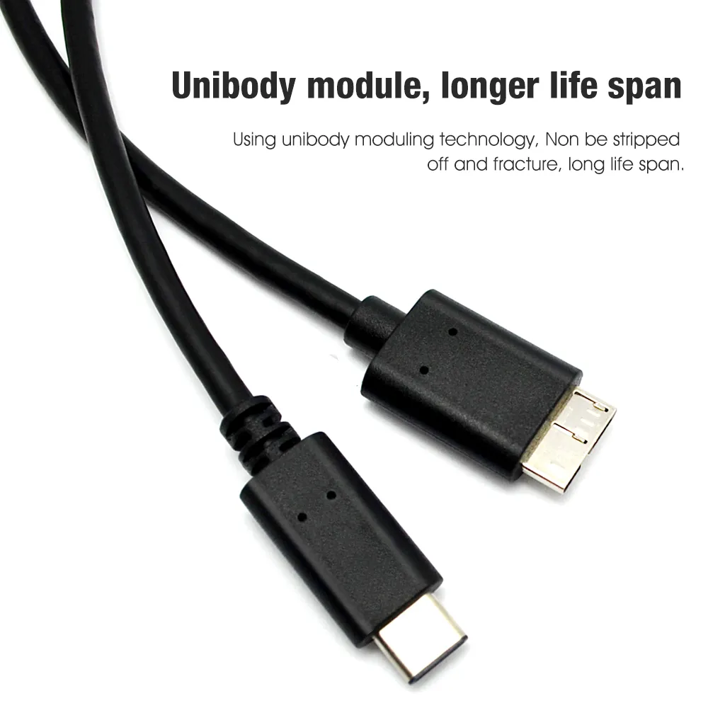 Usb 3.0 A To Micro B Male Adapter Converter Cable For Ssd Hdd Mobile Hard Disk