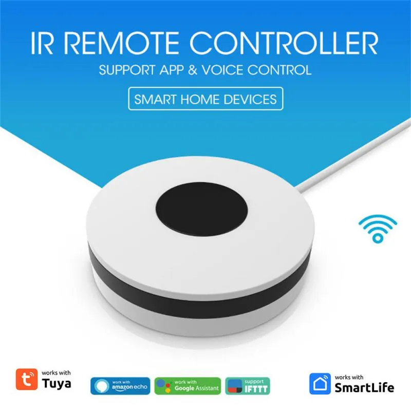 Tuya WiFi IR Remote Control Smart Universal For TV Air Conditioner Alexa Remote Control Work With Google Home Yandex Google