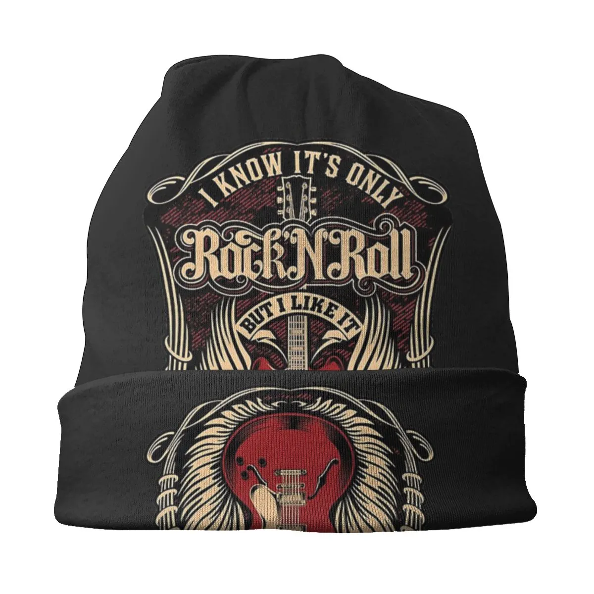 Metal Singer Hat Rock And Roll Knit Beanie Hat Hip Hop Ski Skullies Heavy Metal Music ...