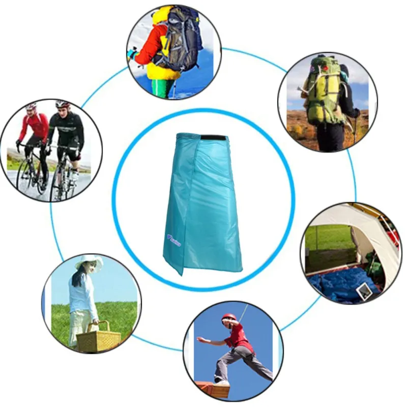 Babominimer Wasserdichter Regenrock - 15D Nylon Ultraleicht Für Outdoor