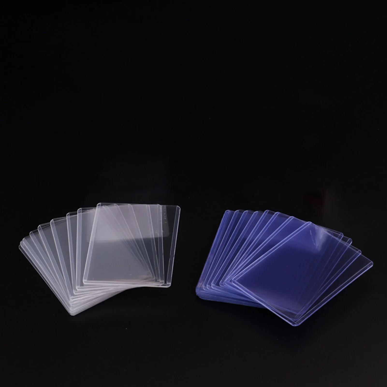 hard cover sleeves for cards Amazon.com: 200 Hard Plastic Card Sleeves, Premium Baseball Card  Protectors, 3