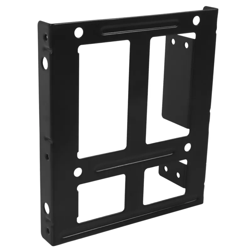 2 Set 2.5 Inch SSD To 3.5 Inch Internal Hard Disk Drive Bracket (SATA Data Cables And Power Cables Included)
