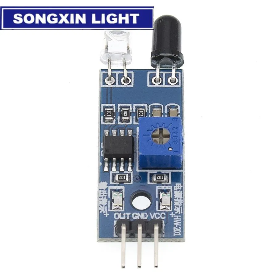 IR Infrared Obstacle Avoidance Sensor Module For Arduino Smart Car ...