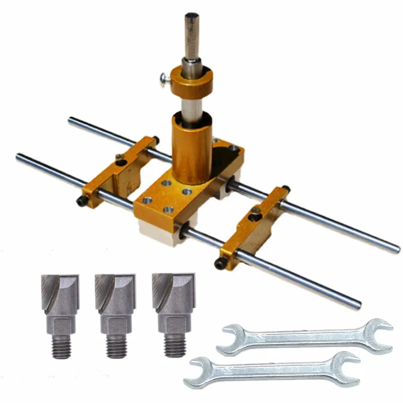 Wooden Door Lock Hole Opener Kit With Mortiser Slotter Jig Key Bank Routing Number Hole Drilling Guide System From Homepro178 17.05 DHgate.Com