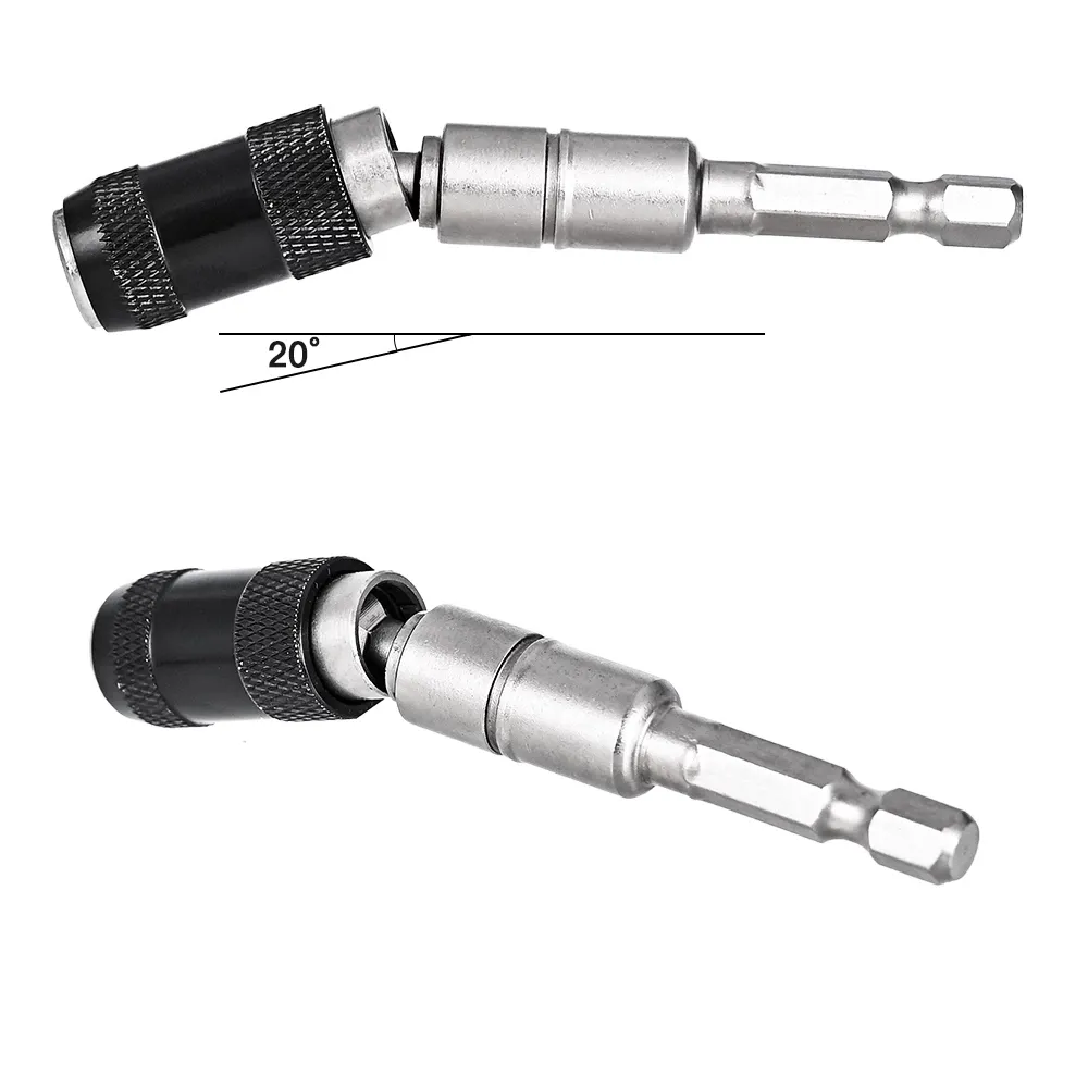 Magnetic Hex Shank Screw Drill Tip Quick Change Locking Bit Holder for ...