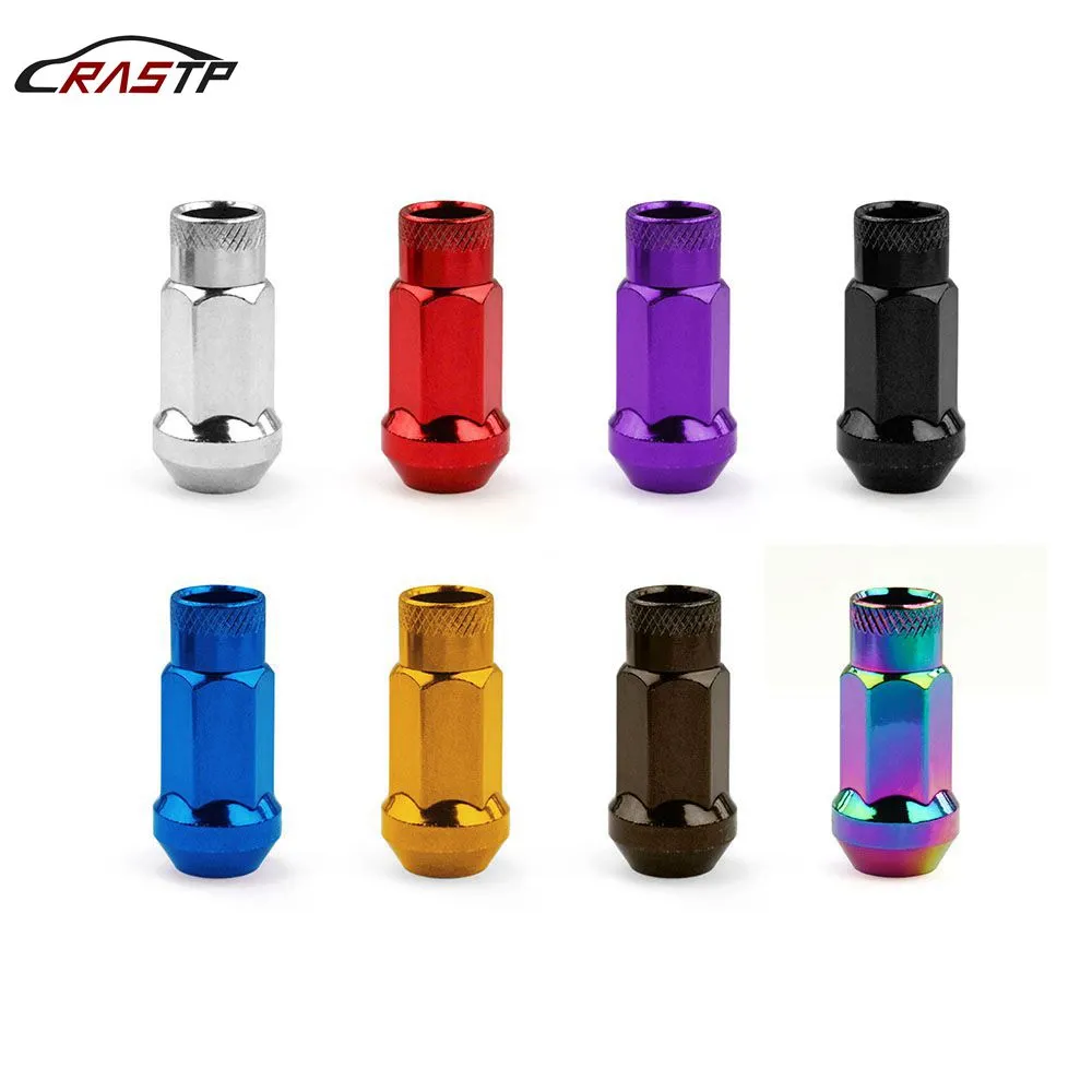 Steel Acorn Rim Extended Open End Wheel Lug Nuts with Nut Socket M12x1 ...