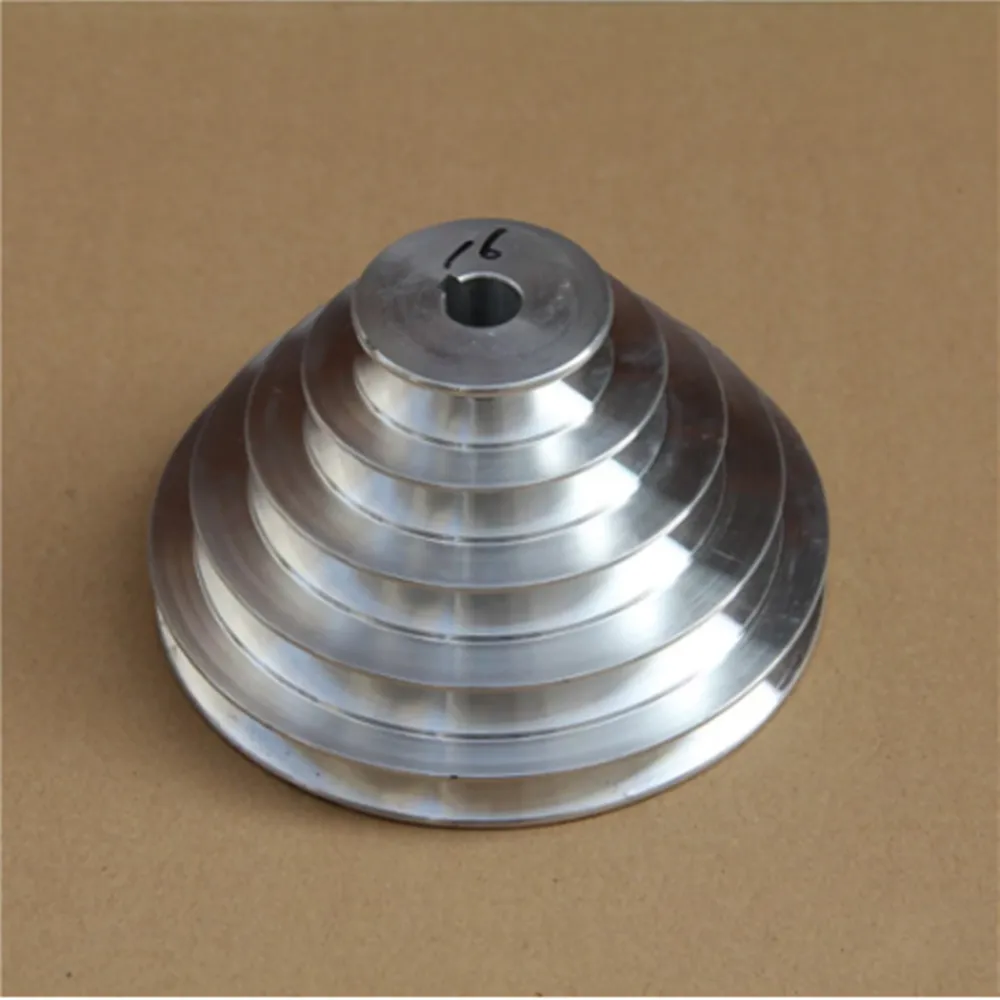 14mm Bore 5 Step A Type V-Belt Pagoda Pulley Belt Outter Da 54-150mm 14mm Bore 5 Step A Type V-Belt Pagoda Pulley Belt Outter Da 54-150mm