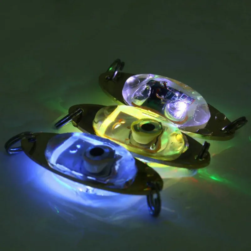 Outdoor Fishing Lights 2.4 Inch LED Deep Drop Underwater Eye Shape ...