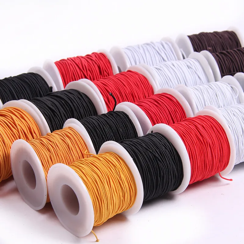 50M/Roll 1mm Elastic Cord, Stretchy Bracelet String for DIY Jewelry ...