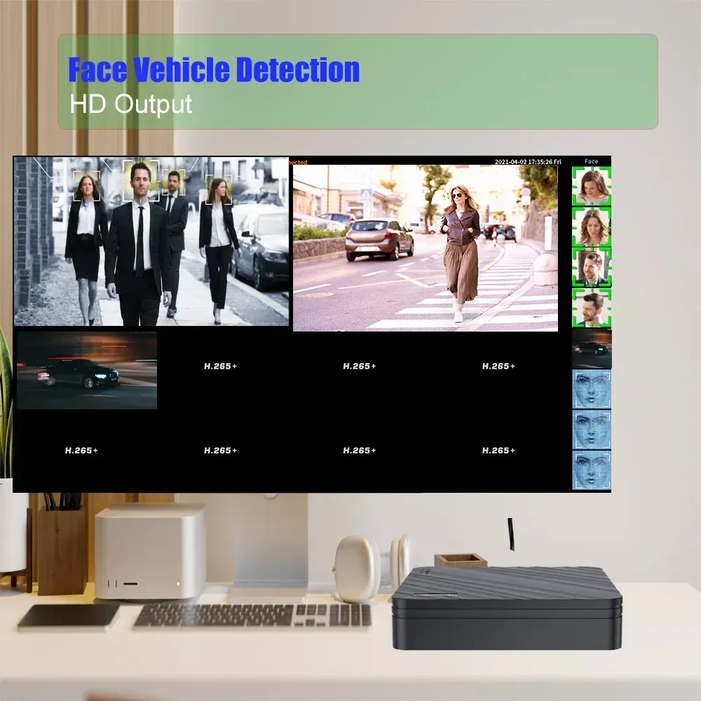 4K Ultra HD Network Video Recorder: 4/8 Channel... 
