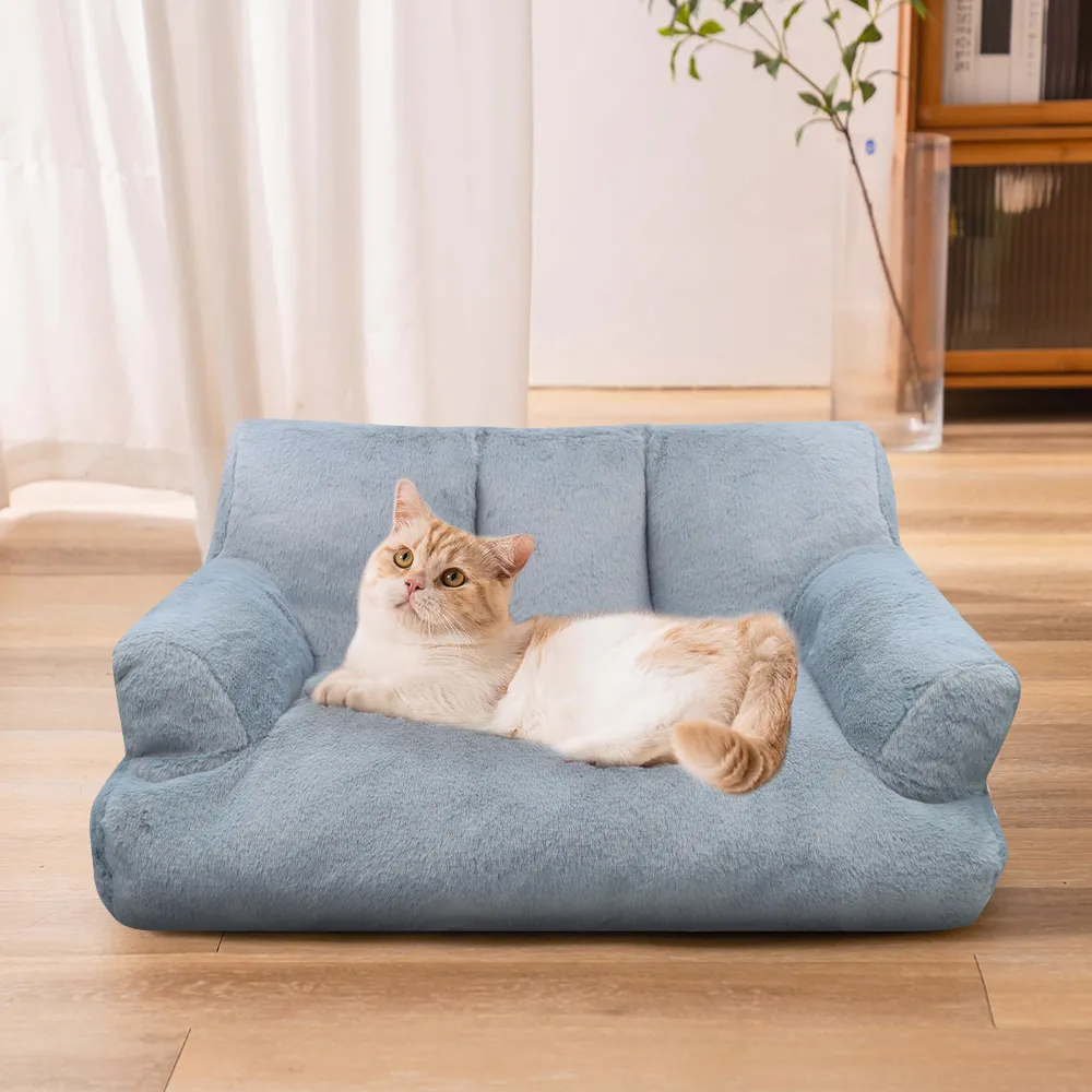 Sofás De Gato Acolhedores Ninho Quente De Inverno Cama De Cachorro Macia  Para Gatos Internos, Cães Pequenos, Sofá Cama De Estimação De $319,79 |  DHgate, image size:1000x1000