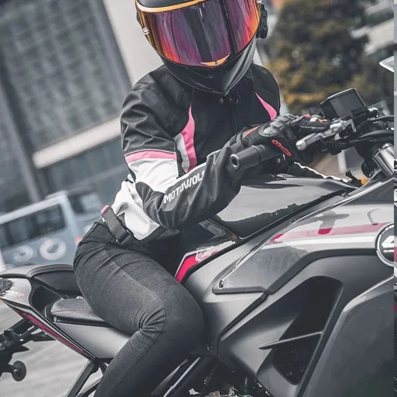 DHgate.com:Womens Breathable Mesh Motorcycle Suit