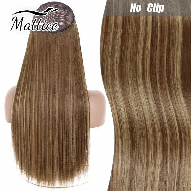 SEGO Invisible Wire Secret Headband Hair Extensions – Realistic Synthetic, Multiple Lengths & Colors 4 thumbnail image