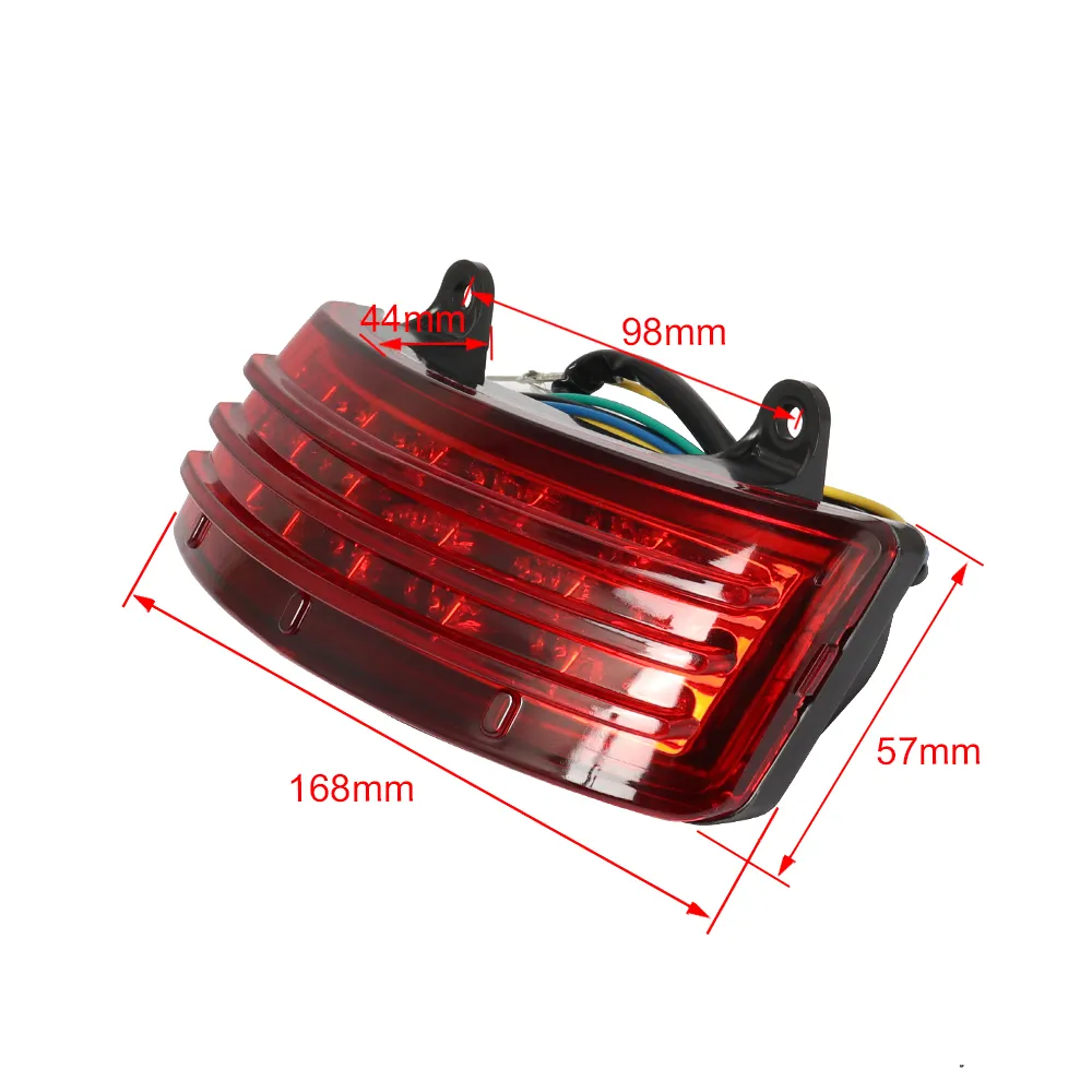 Tri-Bar LED Rear Fender Brake Light Turn Signal La... – Grandado - Foto 5