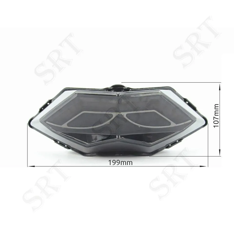 Zhisheng LED Tail Light Assembly For Kawasaki Ninja 250R & 300