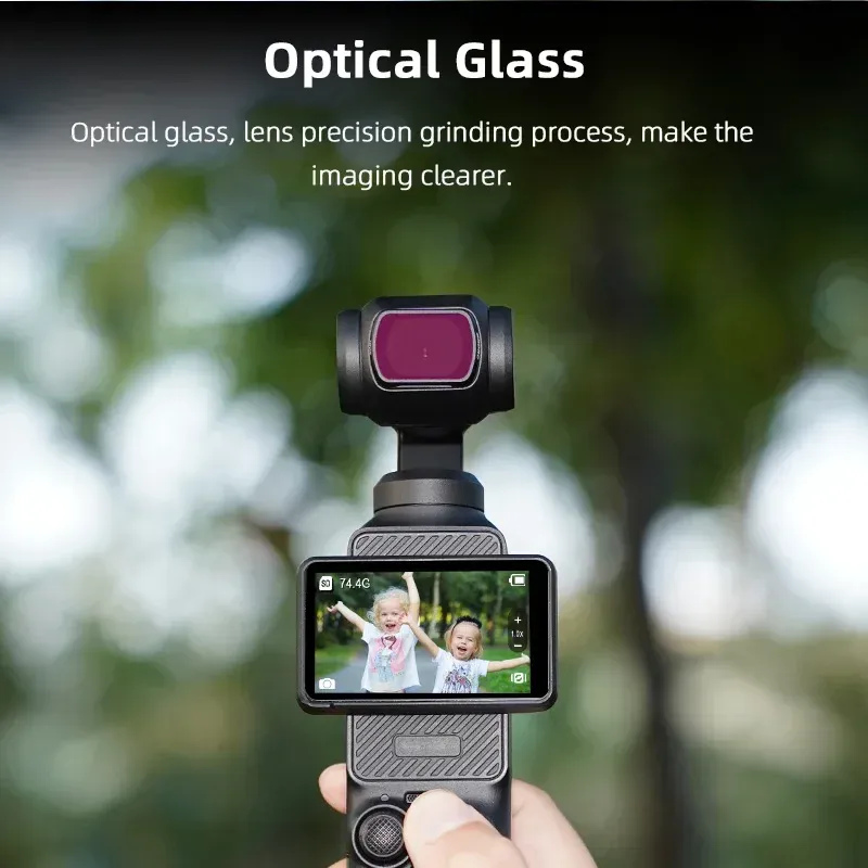 Filtre Polarisant (CPL) Magnétique Pour DJI Osmo Pocket 3 - Revêtement Multicouche - Avec Boîte