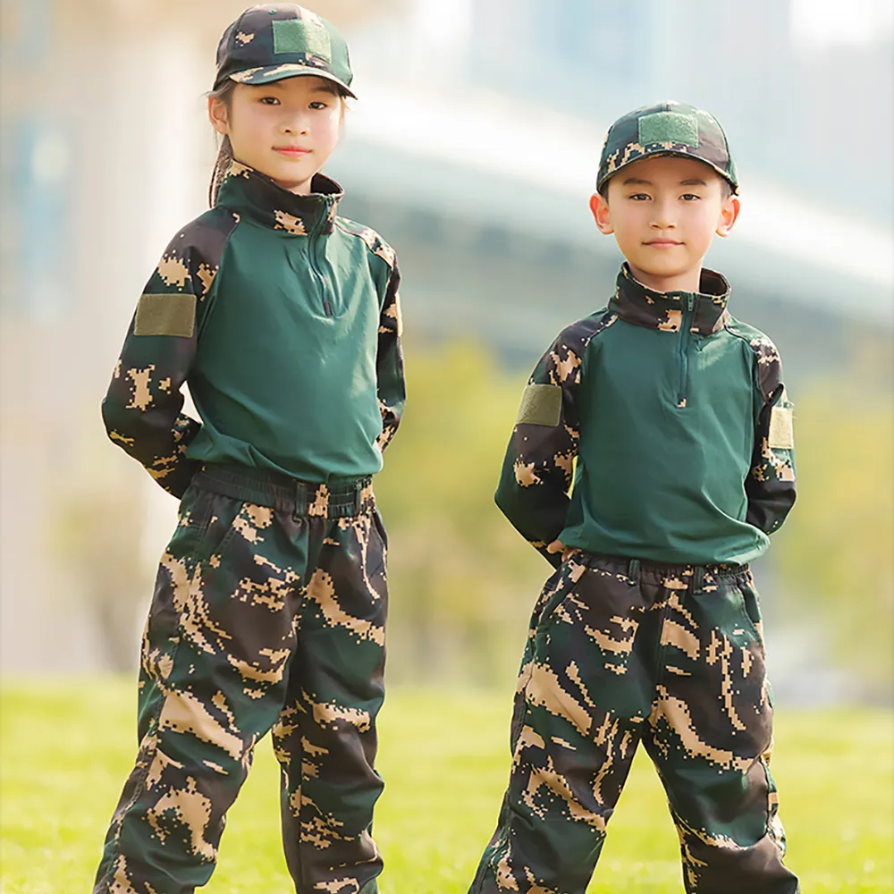 Toi-Toys ARMY: Militaire verkleedset (11-delig, maat 122/128) met gewe