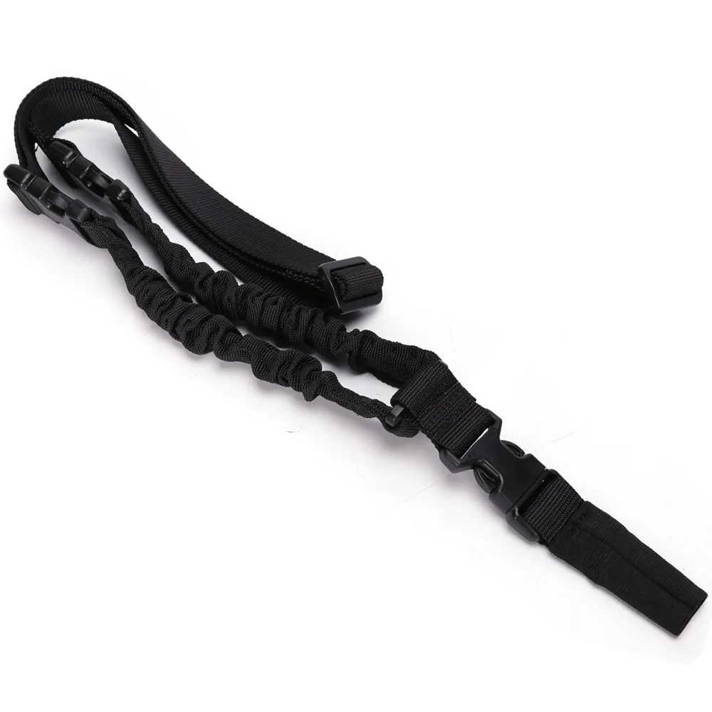 Adjustable Tactical Gun Rifle Sling 1 One Single Point Strap Sling Bungee With Metal Hook 58770368ef9ac064b20a46fd - View #8