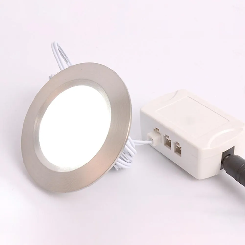 12V LED Under Cabinet Lighting Ultra Thin Concealed Mini Downlight For ...