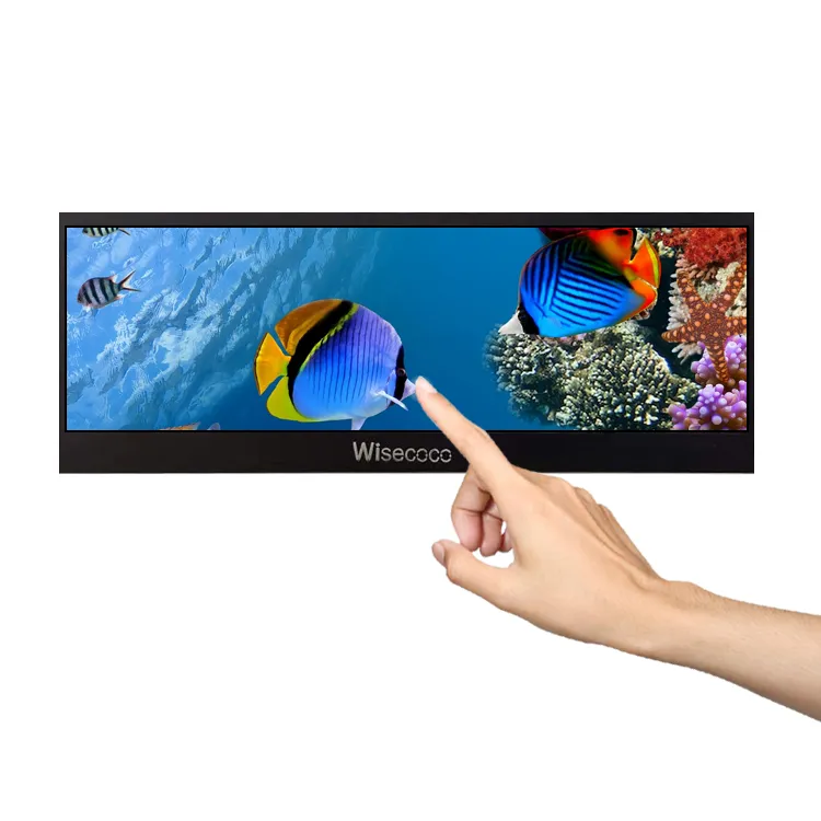 Wisecco 14インチ 4K タッチパネル搭載モニター 3840×1100 驚きの価格