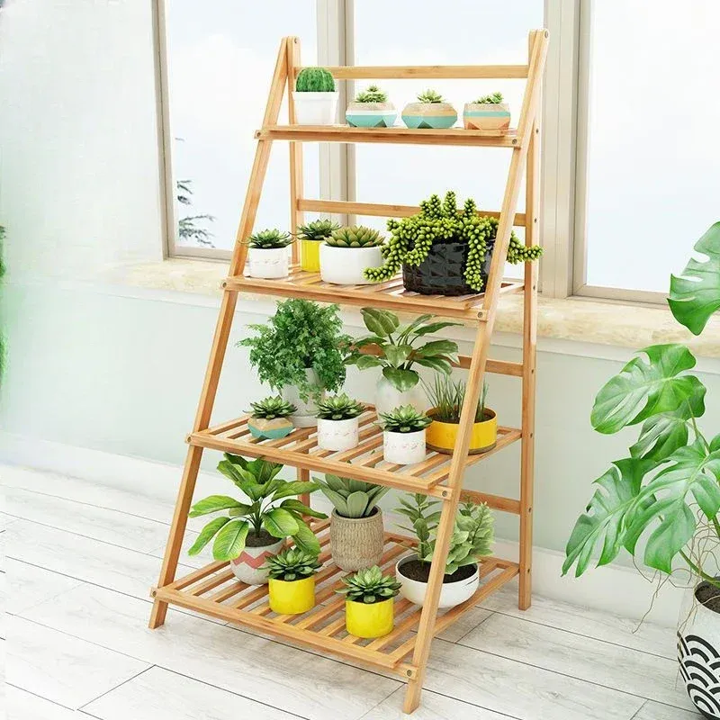 Plant Bench JUOPZKENN Tier Table Top Plant Stand Desktop Rack