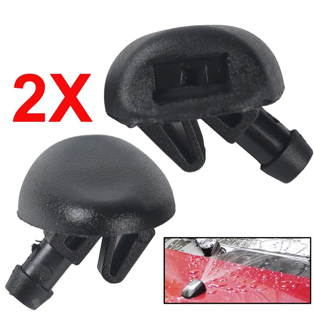 2x Windscreen Washer Nozzle Set For Peugeot 206 – Double Jet Spray Nozzles, Front Left & Right