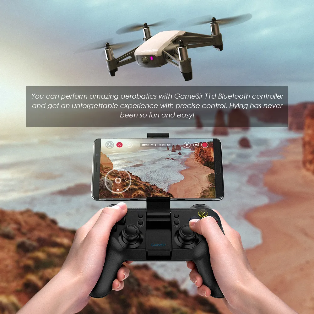 GameSir T1d Bluetooth Mobile Controller for DJI Tello Mini Drone