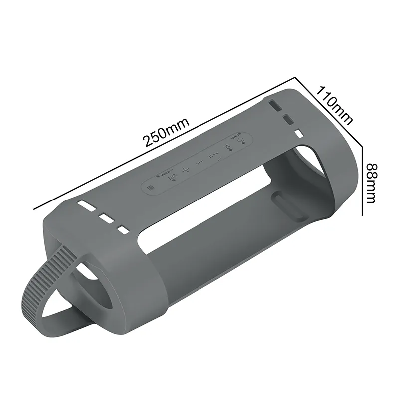 2024Sony SRS-XB33 Speaker Silicone Case with Carrying Handle