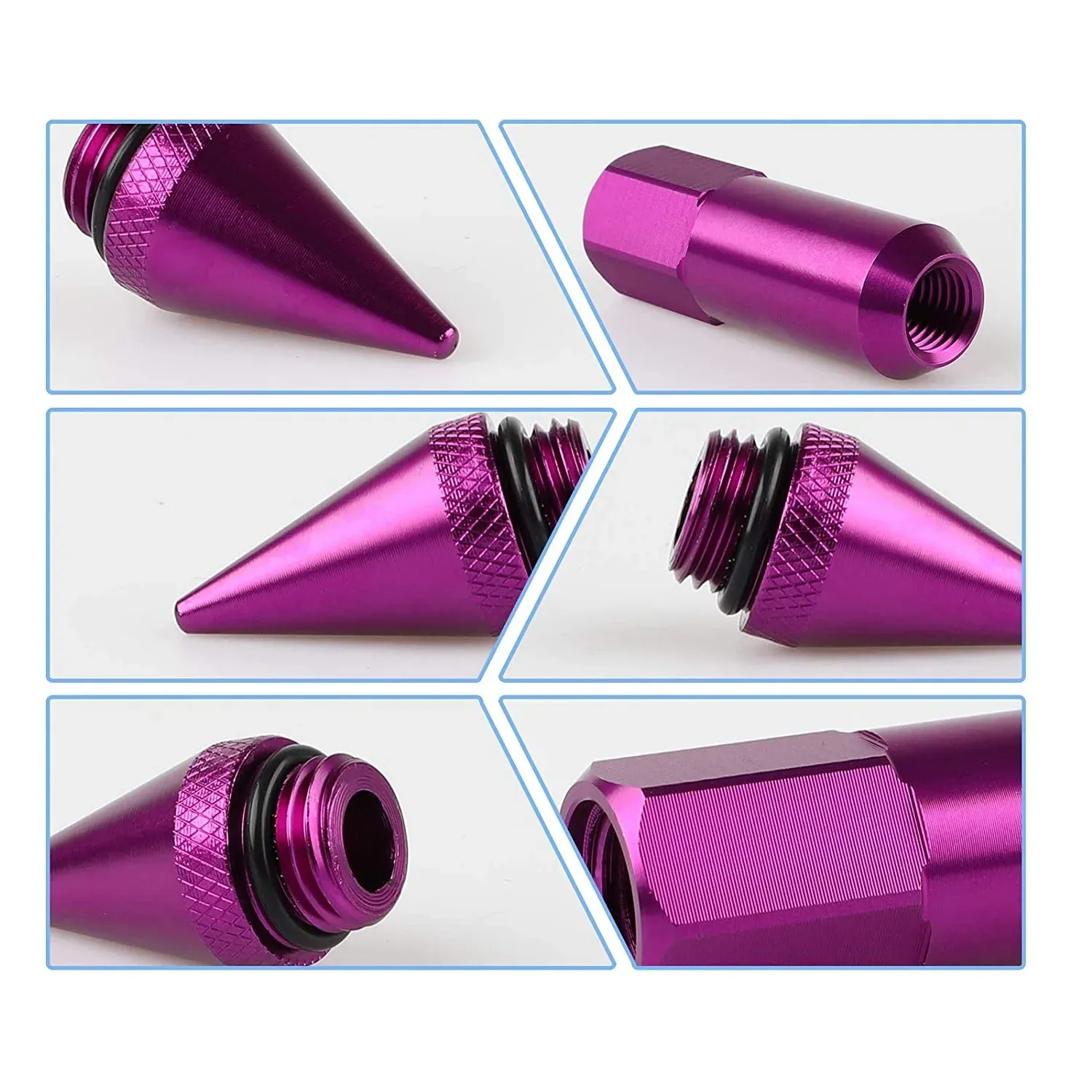 thumbnail image 2 of 12 X 1.25mm Anti-Theft Locking Wheel Bolt Set For Peugeot 406, 407, 607 – Sumex (Italy) 2 of 5