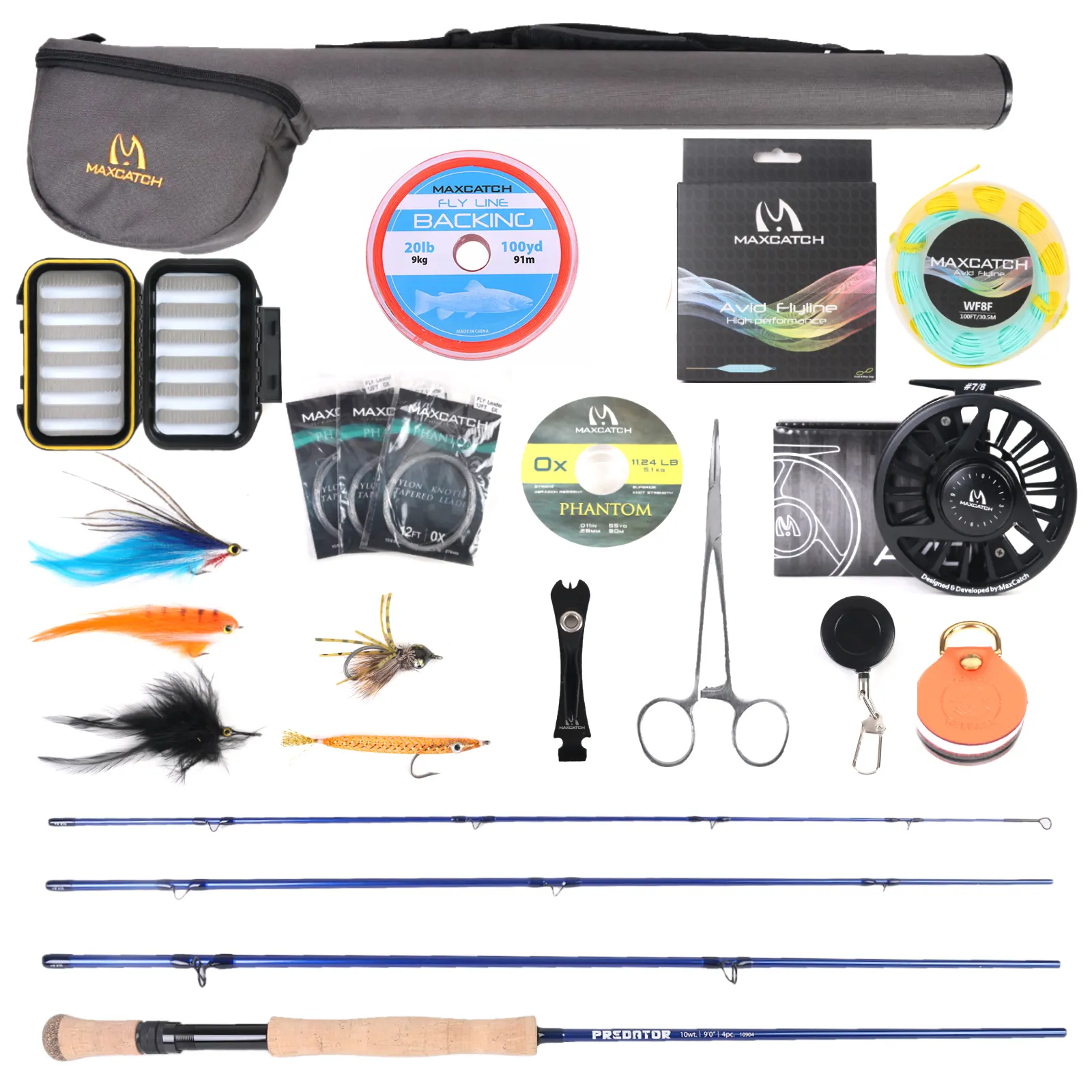 Maxcatch Saltwater Fly Fishing Rod and Reel Kit 8-12 Weight 4-Piece with Aluminum Reel from Dhgate Rod Reel Combo - price 405.5 Maxcatch Saltwater Fly Fishing Rod and Reel Kit 8-12 Weight 4-Piece with Aluminum Reel from Dhgate Rod Reel Combo - price 405.5