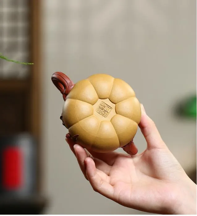 Handcrafted Yixing Zisha Teapot: Unique Pumpkin Shape, 250ml, Purple Clay, Original Mine, Chinese Hand Carved Tea Set, Perfect Gift From Homepro18, $235.18 | DHgate.Com Handcrafted Yixing Zisha Teapot: Unique Pumpkin Shape, 250ml, Purple Clay, Original Mine, Chinese Hand Carved Tea Set, Perfect Gift From Homepro18, $235.18 | DHgate.Com