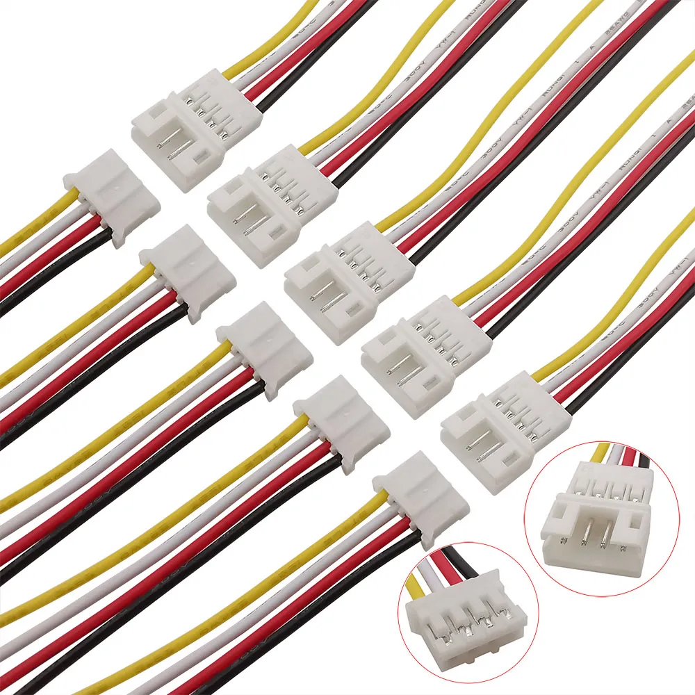 JST PH2.0 4P Micro Male Plug Female Jack speaker terminal