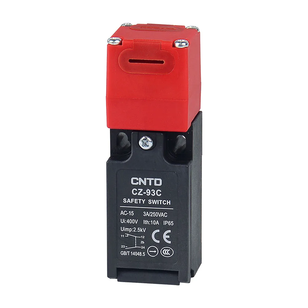 Safety Door Locks Micro Limit Switch With Key 2NC 3A, Heavy Duty