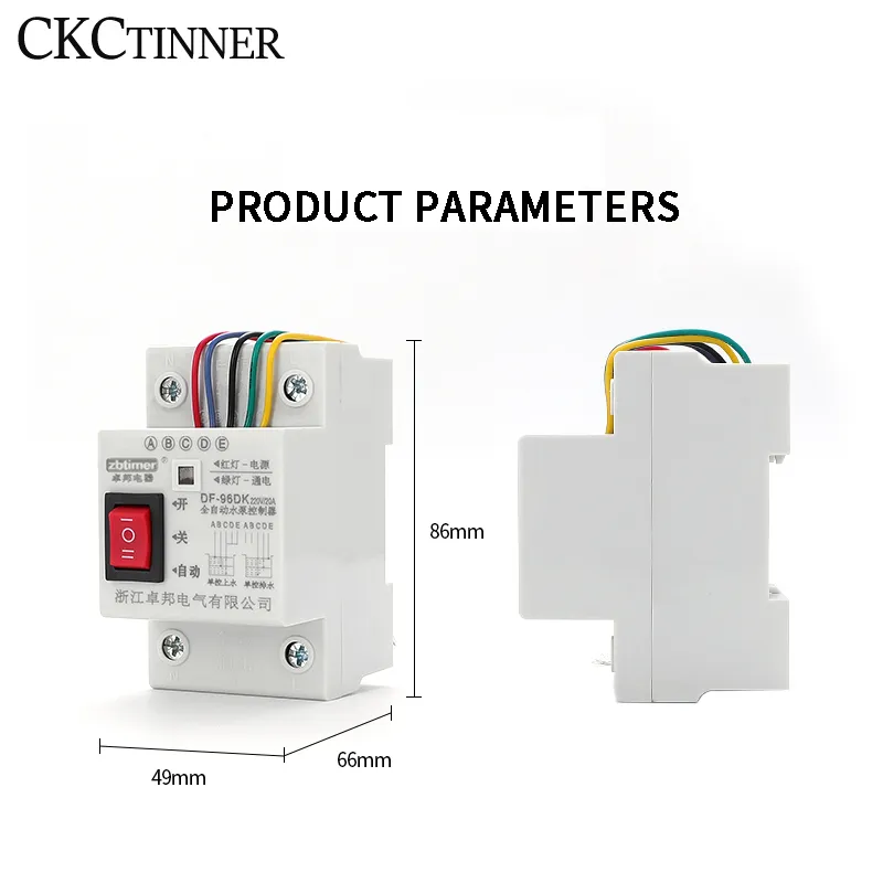 DF-96D/DF-96DK Automatic Water Level Controller 220V Sensor Probe for ...