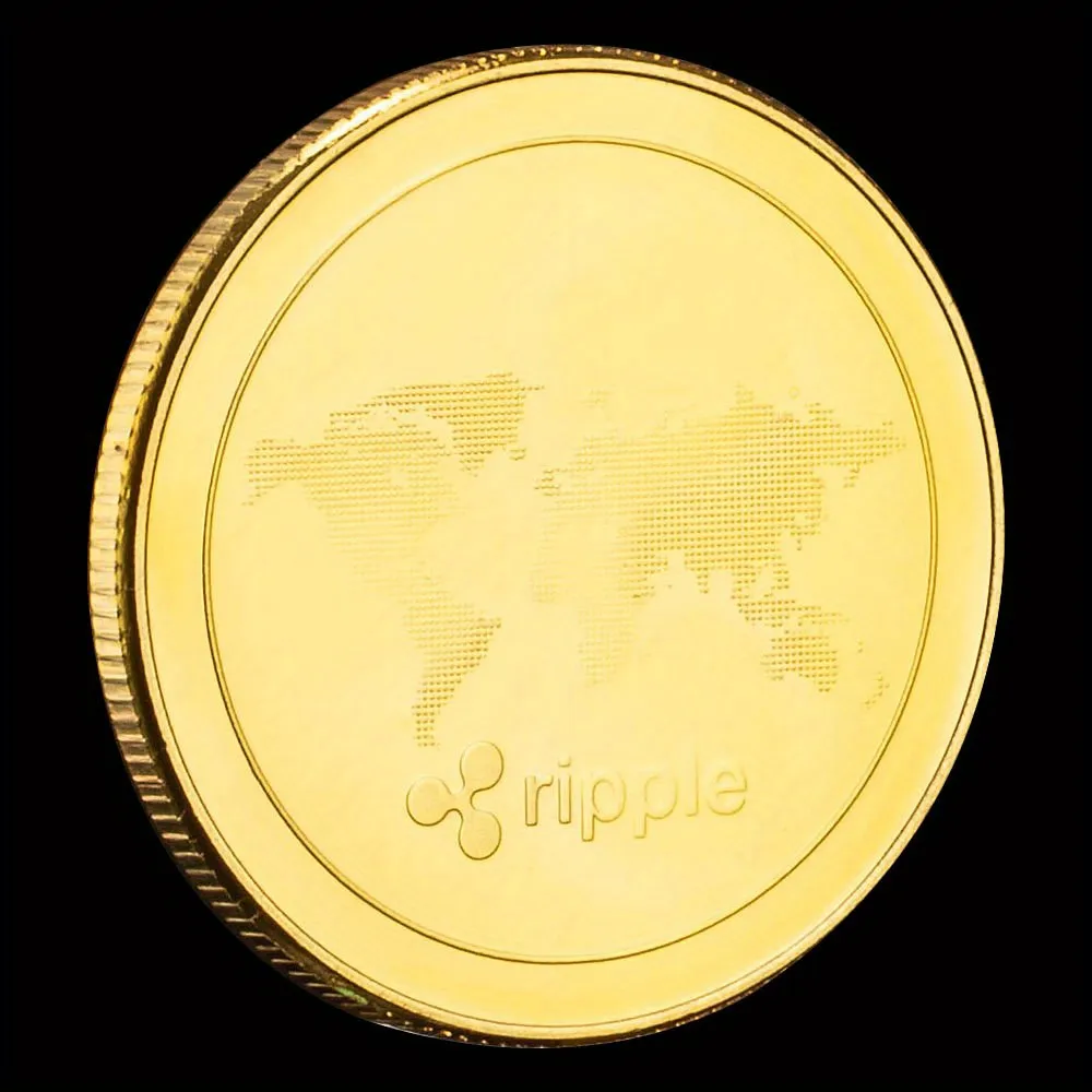 Collectible Golden Plated Physical Crypto Coin Souvenir A Valuable Addition  To Your Ripple Wallet And Coin Collection From Ddmyjan, $28.71 | DHgate.Com