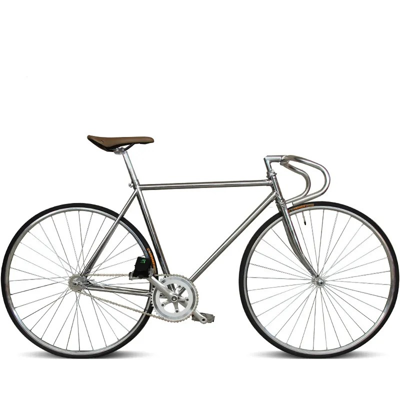 Vintage Aluminum Alloy Frame Fixie Gearing Bianchi Road Bike With Double V Brake For Racing And City Retro Style From Homepro178 944.16 DHgate.Com