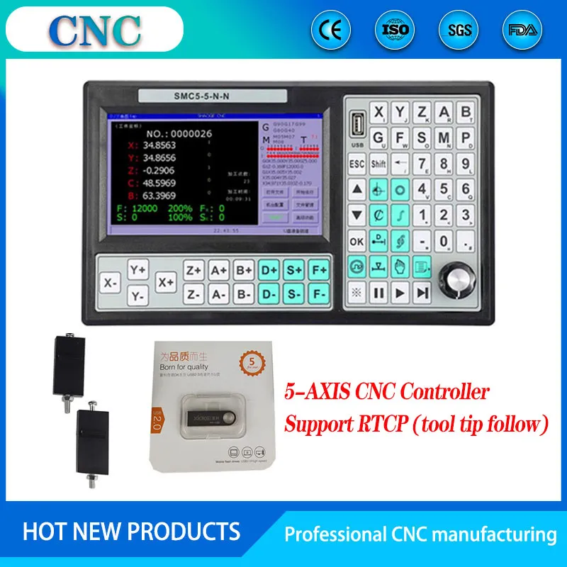 Wholesale SMC5 5 USB Controller With CNC Invoicing Software, 5 Axis ...