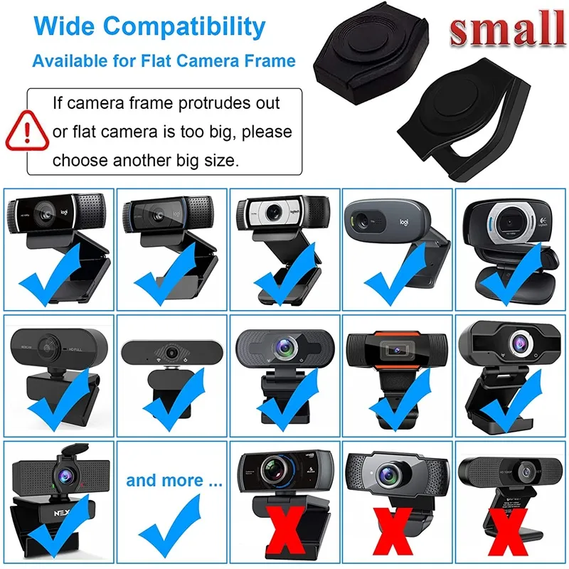 Webcam Lens Cover for Laptop Camera Privacy Shutter Ultra Thin ...