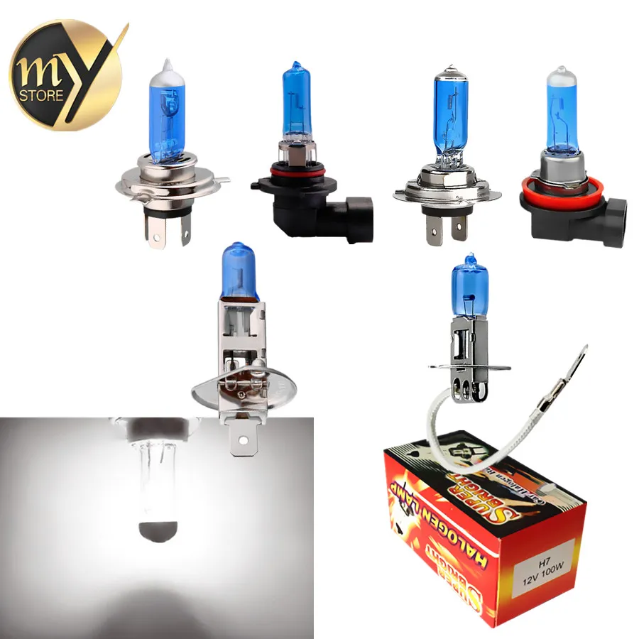 thumbnail image 2 of Auxiracer H11 LED Headlight Bulbs – 100W 36000Lm 6000K Super Bright White, Pair 2 of 3