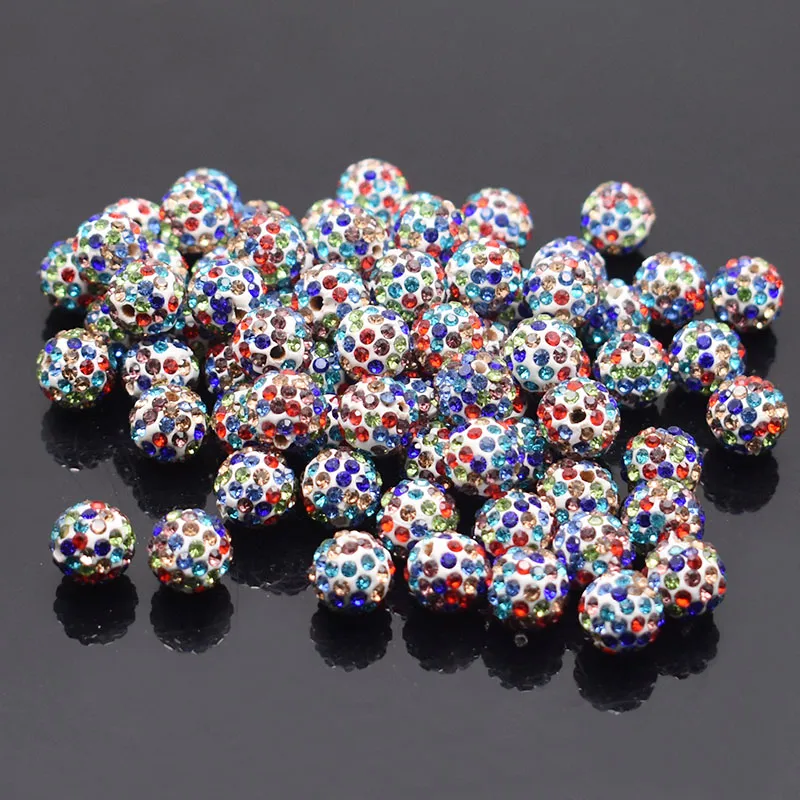Save Big on Bulk Rhinestone Loose Beads Rhinestone Beads For Jewelry  Making: Crystal Disco Clay Spacer Beads 6, 8, 10mm Paved Balls For DIY  Necklace