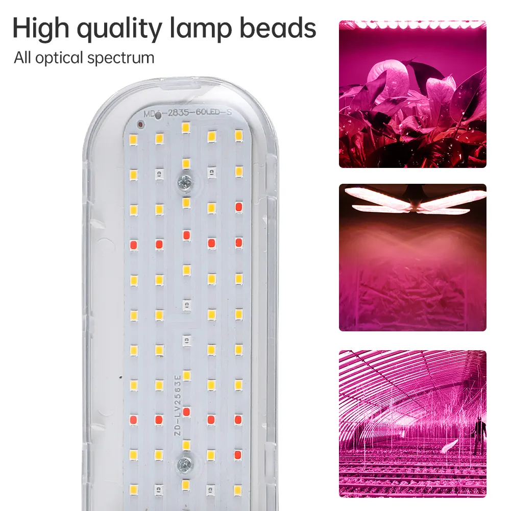 Full Spectrum LED Grow Light Phyto Lamp AC 220V 50W... From Ddmyday ...