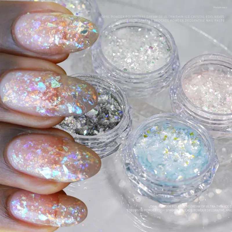 DHgate.com:Opalescent Nail Art Powder - Iridescent Aurora