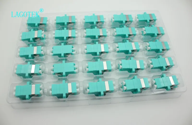 LC UPC Multimode Fiber Optic Adapter: OM3 LC UPC Optical Coupler for LC ...